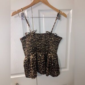 Source Unknown Leopard Print Camisole